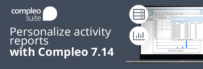 Personalize activity reports with Compleo Suite Version 7.14